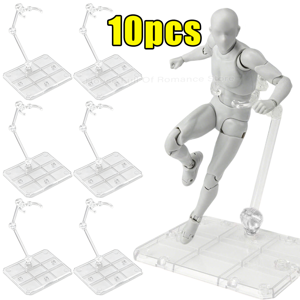 Model Kit Eva - 2/5/10PCS ชุดประกอบฟิกเกอร์แอคชั่น ฐานตั้งโชว์ ตุ๊กตาโมเดล ฐานรองรับ ใช้งานร่วมกับ