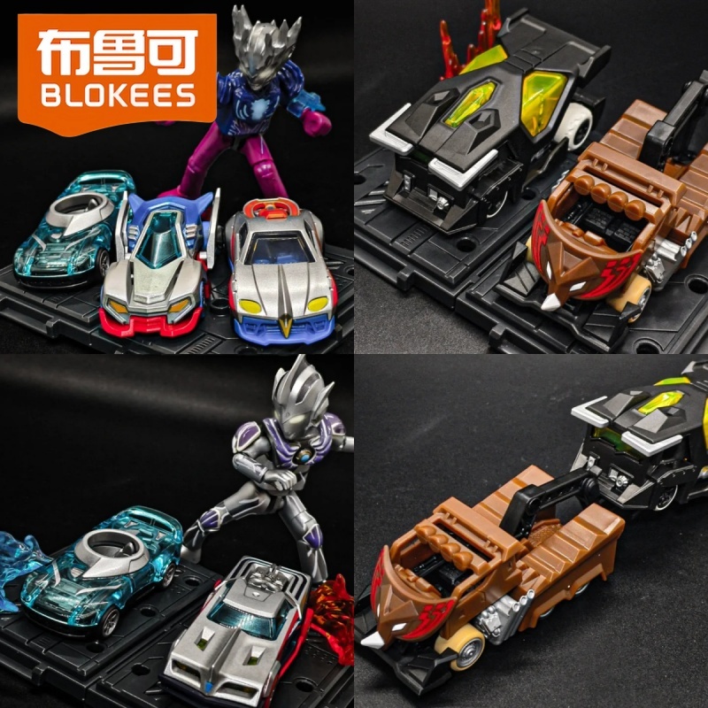 Model Kit Ultraman Zero - บล็อกกี้ อัลตร้าแมน ตัวต่อแปลงร่าง กล่องปริศนา ซีโร่ &