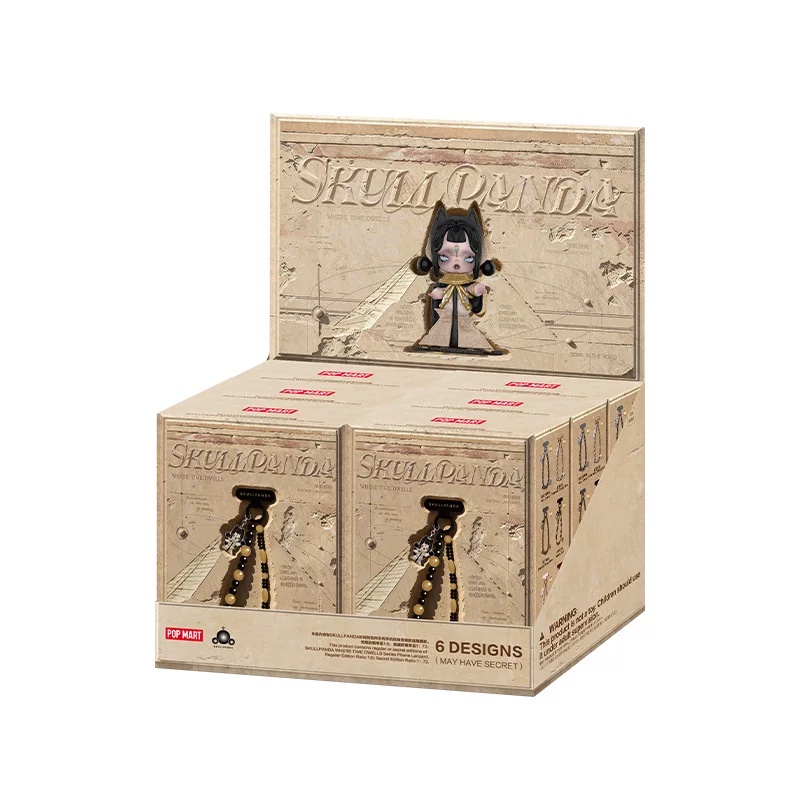 Model Kit Anime Girl - POPMART SKULLPANDA ซีรีส์ WHERE TIME DWELLS