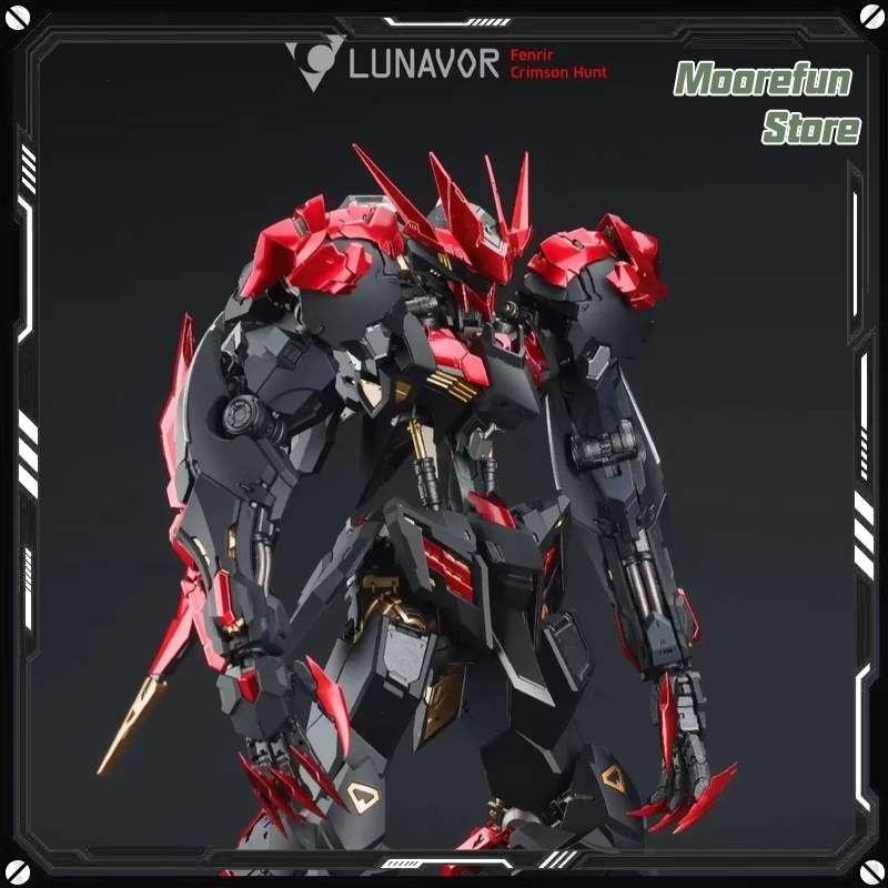 Model Kit Lancelot - 【มีสินค้าในสต็อก】LUNAVOR FENRIR Crimson Hunt MG 1/100