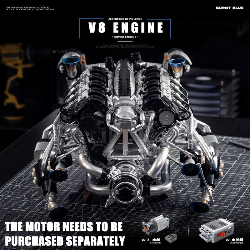 ชุดตัวต่อเครื่องยนต์ MOC Super - Model Kit Engine บทวิจารณ์และราคา