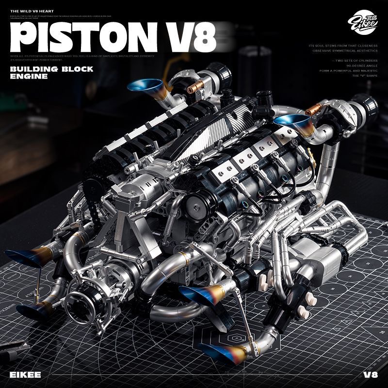 ชุดตัวต่อเครื่องยนต์ MOC Super - Model Kit Engine บทวิจารณ์และราคา