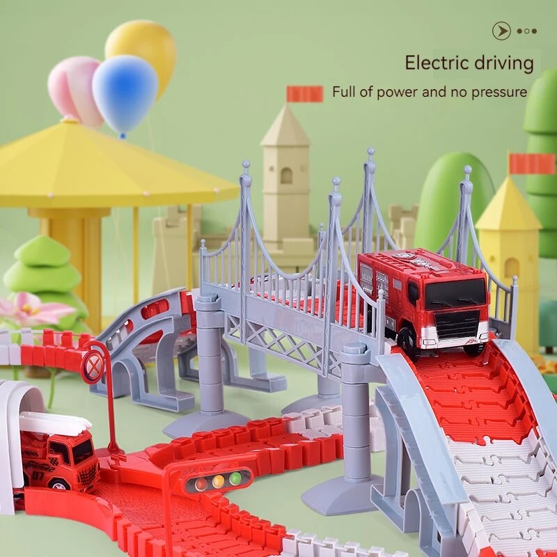 Fire Engine TRACK ประกอบรถวิศว - Model Kit Engine บทวิจารณ์และราคา
