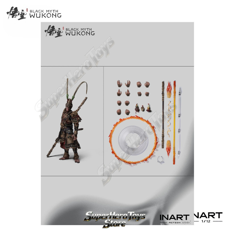 พรีออเดอร์ INART Action Black  - Model Kit Wukong บทวิจารณ์และราคา