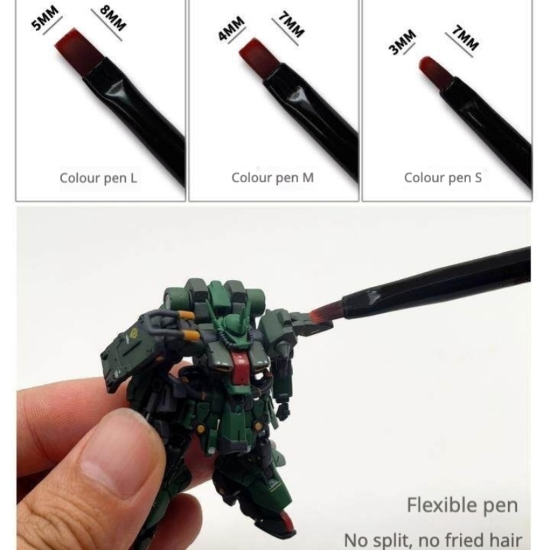MSWZ MS-063 3-IN-1 ชุดแปรงทาสี - Paint Model Kit บทวิจารณ์และราคา