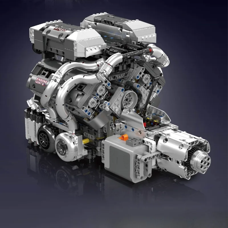 Mould King10201 ชุดประกอบรถสปอ - Model Kit Engine บทวิจารณ์และราคา