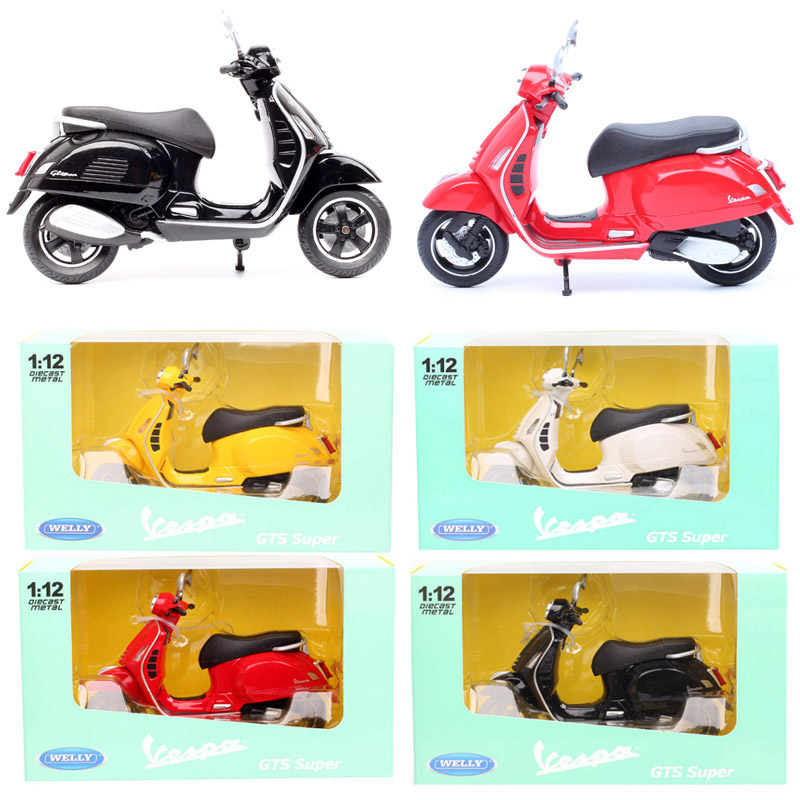 เวลลี่ รถมอเตอร์ไซค์เวสป้า จีท - Model Kit Vespa บทวิจารณ์และราคา